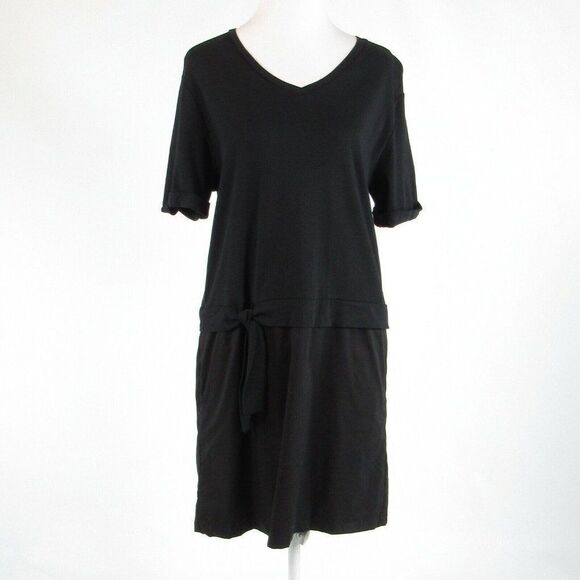 Black KURT WOODS shift dress L - Picture 1 of 8